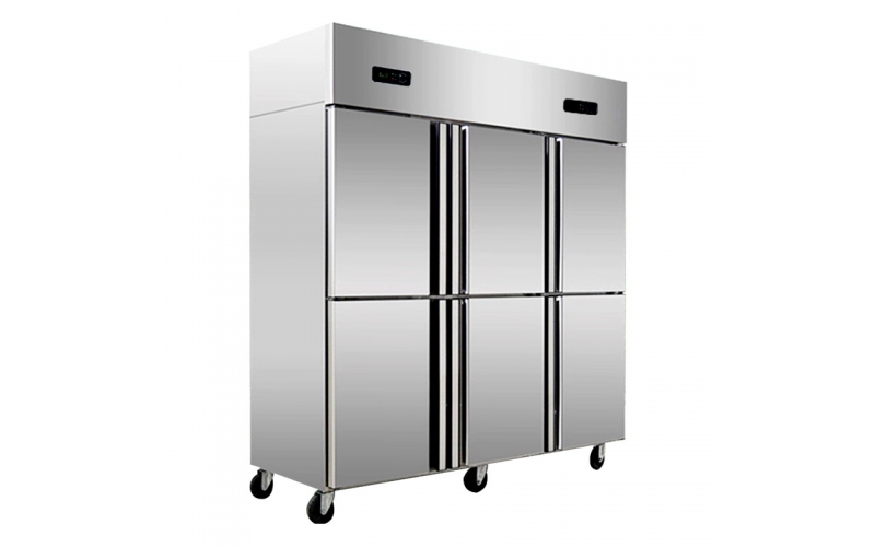 六門冰箱商用大容量冷藏保鮮柜四門廚房不銹鋼工作臺冷凍雙溫